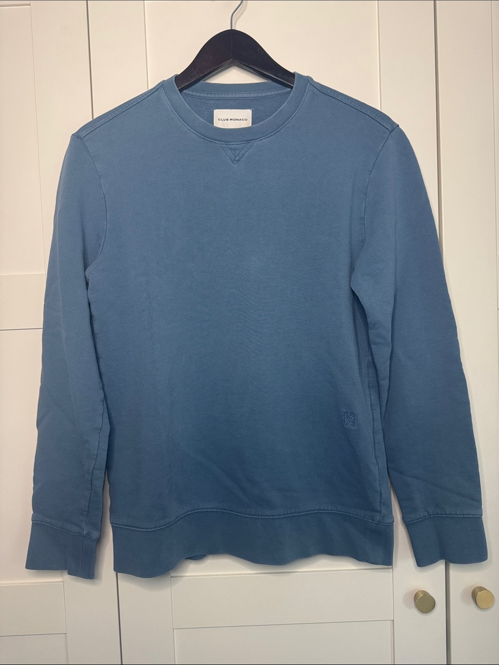 Club Monaco Blue Crewneck Sweater Size Small